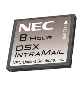 NEC DSX 40 80 160 1091060 2 Port 8-hour Intramail Flash Voice Mail card 